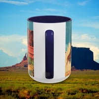 Image 19 of Southwestern Cowboy Coffee Mug, Western Old West Ceramic Cup, Rancher Southwest Tea Cup, Rodeo Rusti