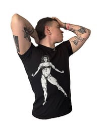 Image 3 of MUSCLE MUMMY - black tee