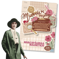 Marcapáginas Magnético Murder Mystery