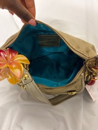 Image 6 of 2009 Coach Signature Sateen Poppy Shoulder Bag  