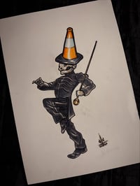 MCR x Glasgow Black Parade Inspired Pepe A4 Poster Print