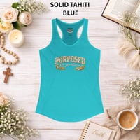 Image 5 of Purposed for Greatness Racerback Tank — Women's Motivational Workout Top