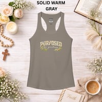 Image 8 of Purposed for Greatness Racerback Tank — Women's Motivational Workout Top