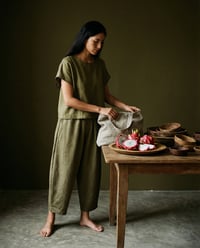 Image 4 of  "MOMOKO" Trousers - Olive