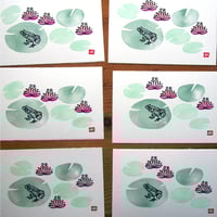 Image 2 of  Seerosenteich / Miniprint