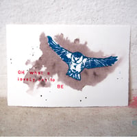 Image 1 of Oh what a lovely day to be / Miniprint