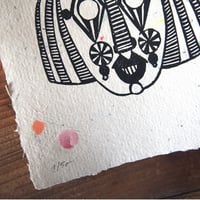 Image 3 of Bimini Maske / Linolschnitt