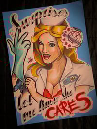 Blink 182 (blink-182) Inspired "Surprises" Nurse 200gsm A4 Poster Print