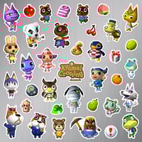 Image 2 of Animal Crossing Sticker/Magnet Sets (37 Pieces)