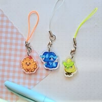 Image 1 of Gen10 starters phone charms