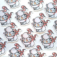 Hisuian Zorua sticker