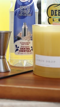 Image 2 of Lemon drop candle 