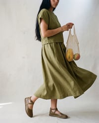 Image 5 of  "YUNA" Skirt - Lime