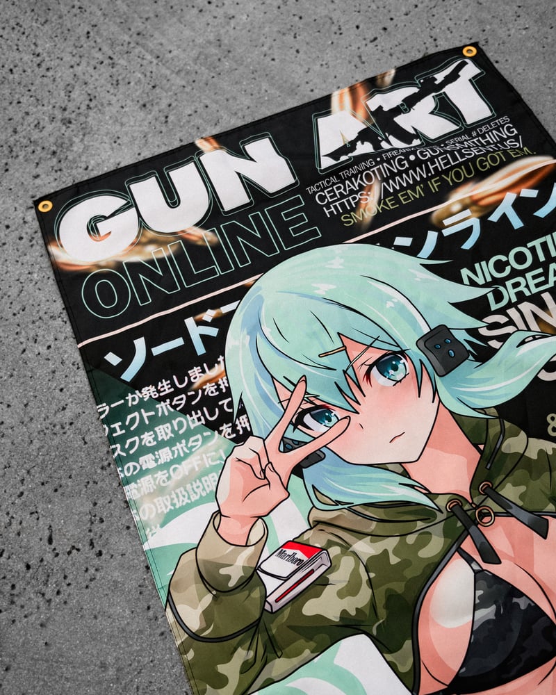Image of Gun Art Online Flag