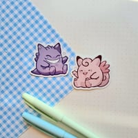 Gengar Clefable sticker