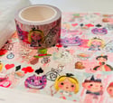 Alice in Wonderland - washi tape 20mm