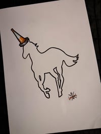 Deftones x Glasgow Inspired One-Off Hand-Drawn "Deftcones" Sketch
