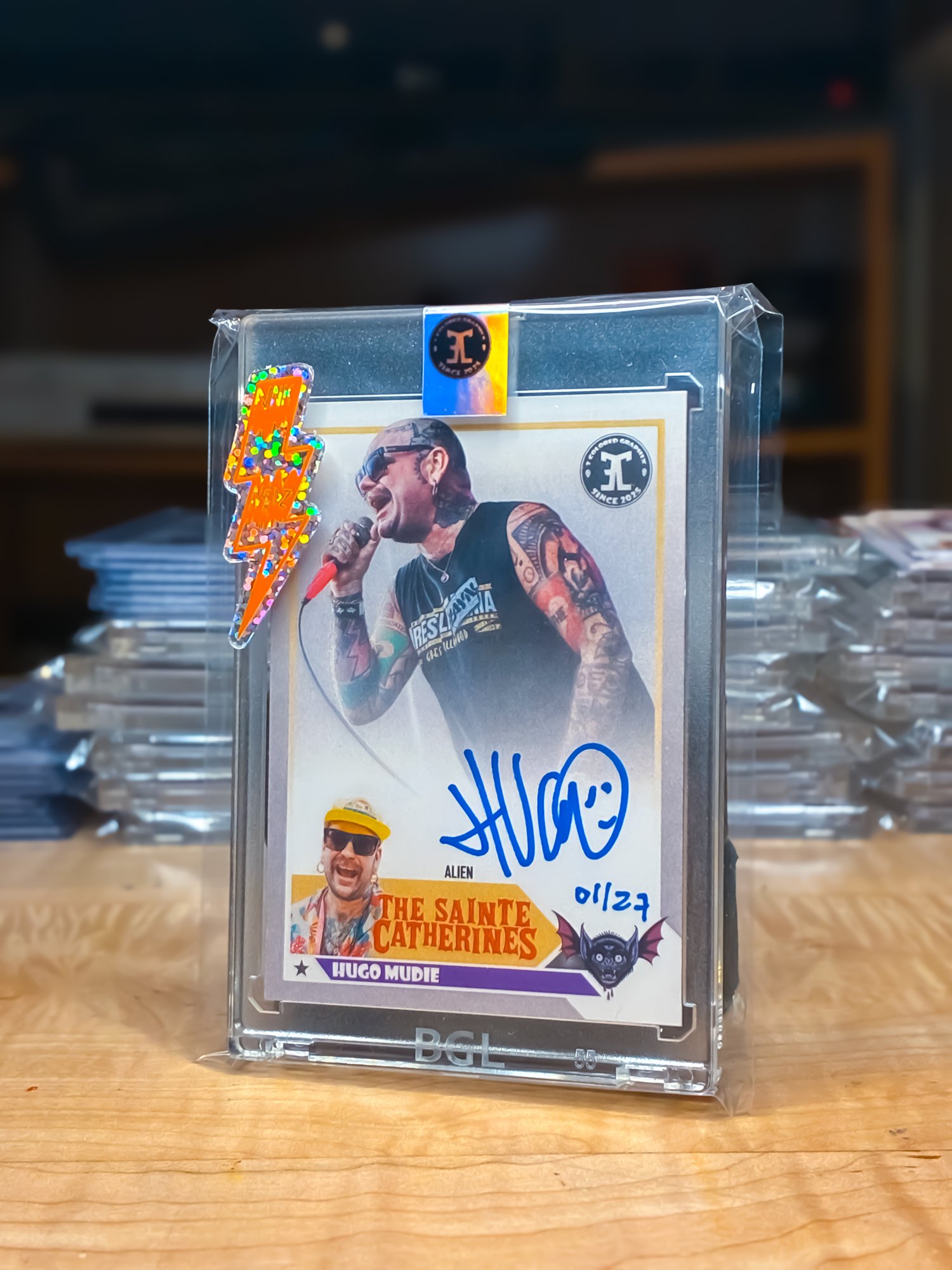 Image de Carte de collection Punk Nerdz x 3 colored Graphix #01- Hugo Mudie 