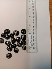 Image 2 of COE 96 Licorice swirl buttons