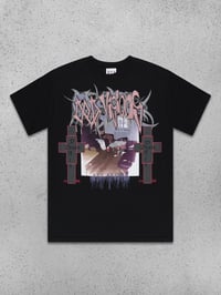 Image 1 of Bladee COLD VISIONS 32 BLACK T-SHIRT