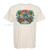 Image 1 of PRE-ORDER - Big Beach Fest Tee - Ivory