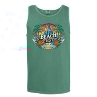 Image 1 of PRE-ORDER - Big Beach Fest Tank - Lt Green