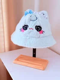 Image 1 of vtuber mint fantome aiboo fan made bucket hat