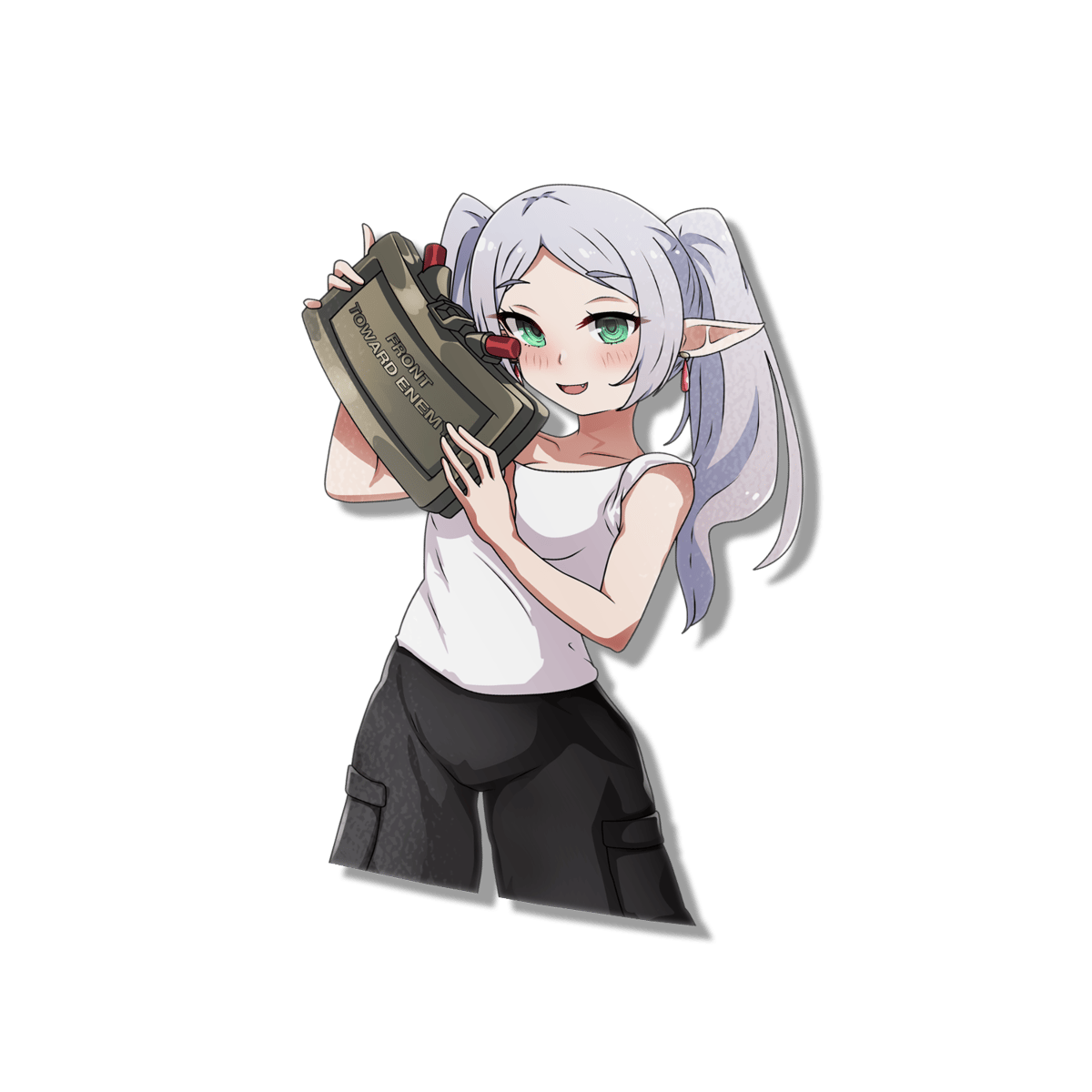 Image of Front Towards Enemy Sticker