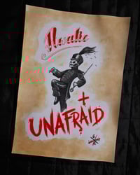 My Chemical Romance Inspired "Famous Last Words” The Black Parade Pepe A4 Poster Print