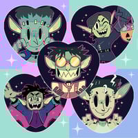 DARK UNIVERSE MONSTER GOBLIN BUTTONS