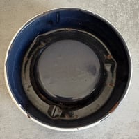 Image 4 of Vintage (1990s) Danish White (Enamel) Carlsberg Advertising Ashtray