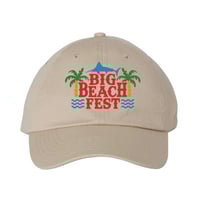 Image 1 of PRE-ORDER - Big Beach Fest Classic Dad Cap - Stone
