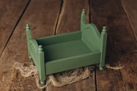 Image 2 of Vintage bed in Forest Green Color