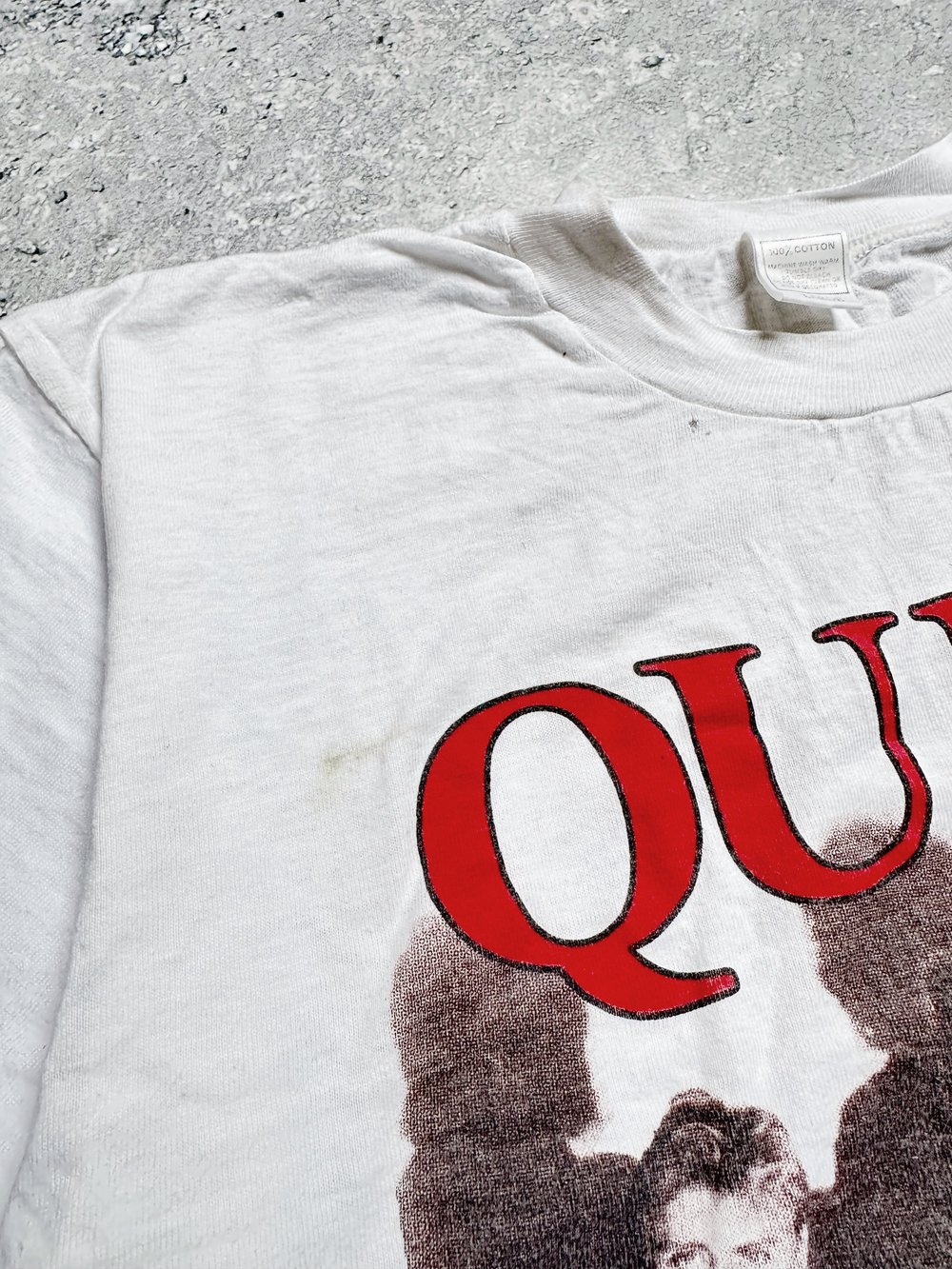 *Rare* Queen 1980’s White T-Shirt