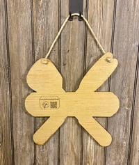 Image 5 of 15” Dad’s BBQ Wooden Sign – Laser Cut Backyard Grill Décor – Father’s Day Gift