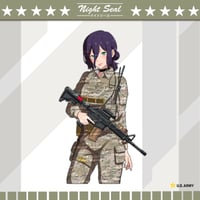Image 5 of U.S ARMY x Waifus / Stickers 