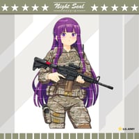 Image 3 of U.S ARMY x Waifus / Stickers 