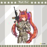 Image 2 of U.S ARMY x Waifus / Stickers 