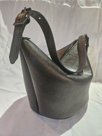 Image 2 of Metallic Black Handbag 