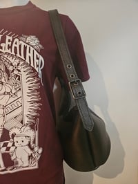 Image 4 of Metallic Black Handbag 