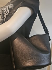 Image 5 of Metallic Black Handbag 