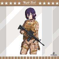 Image 5 of USMC x Waifus / Stickers 