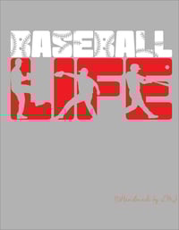 Image 1 of Baseball Life Tee