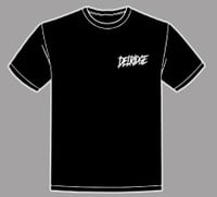 Black Delridge T-Shirt (small logo)