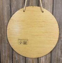Image 5 of Grandkids Welcome Door Hanger – Laser Cut Hand Painted Rustic Wood Sign