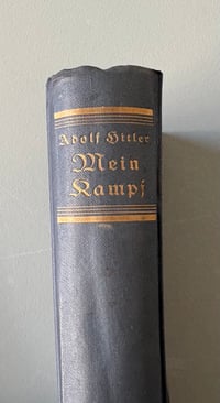 Image 2 of Inter-War (Nazi Germany) 1933 Mein Kampf (Adolf Hitler) + Owner's Portrait