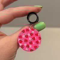 Strawberry Fields Tunnel Dangles (sizes 4g-2")