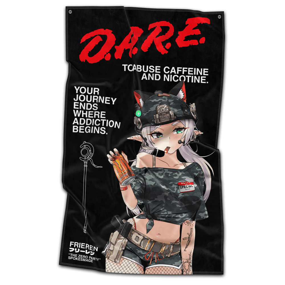 Image of D.A.R.E. Frieren Flag