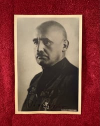 Image 1 of Inter-War (Nazi Germany) Gauleiter Julius Streicher Hand-Signed Photo