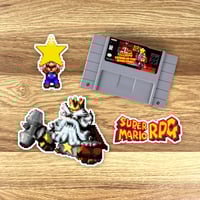 Image 3 of Super Mario RPG Sticker/Magnet Sets (28 Pieces)